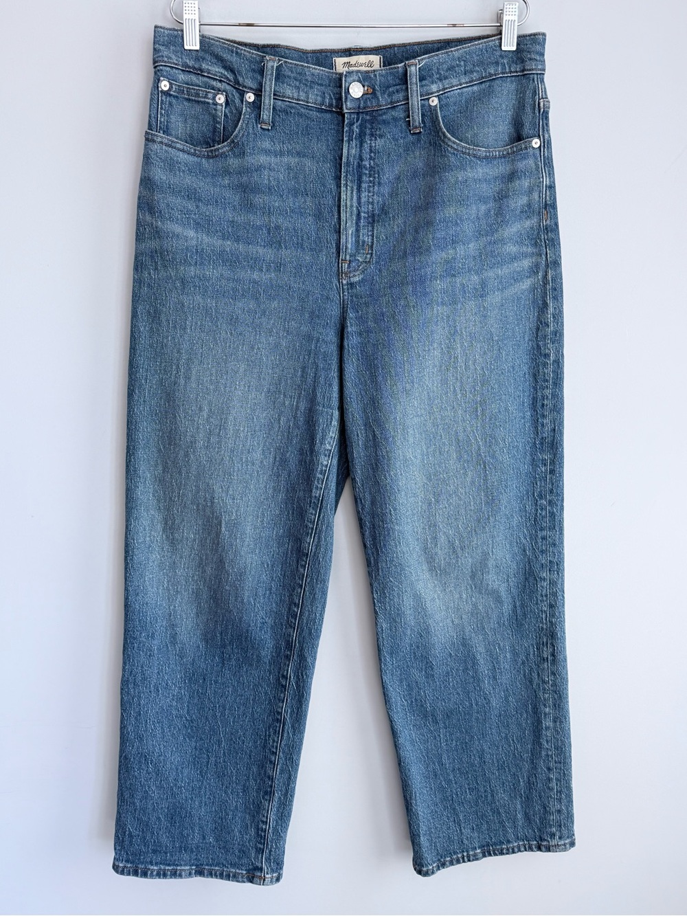 Madewell The Perfect Vintage Wide-Leg Jean Leifland Wash 32 Stretch NH653 - Picture 5 of 16